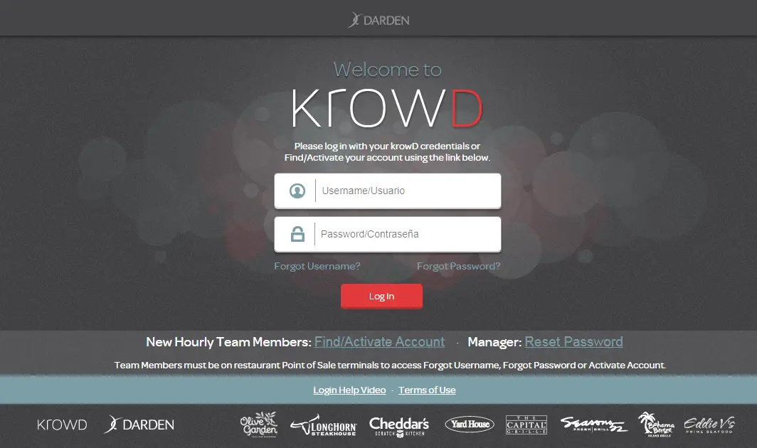 KrowD KrowD Darden Login In Www Krowd Krowd darden